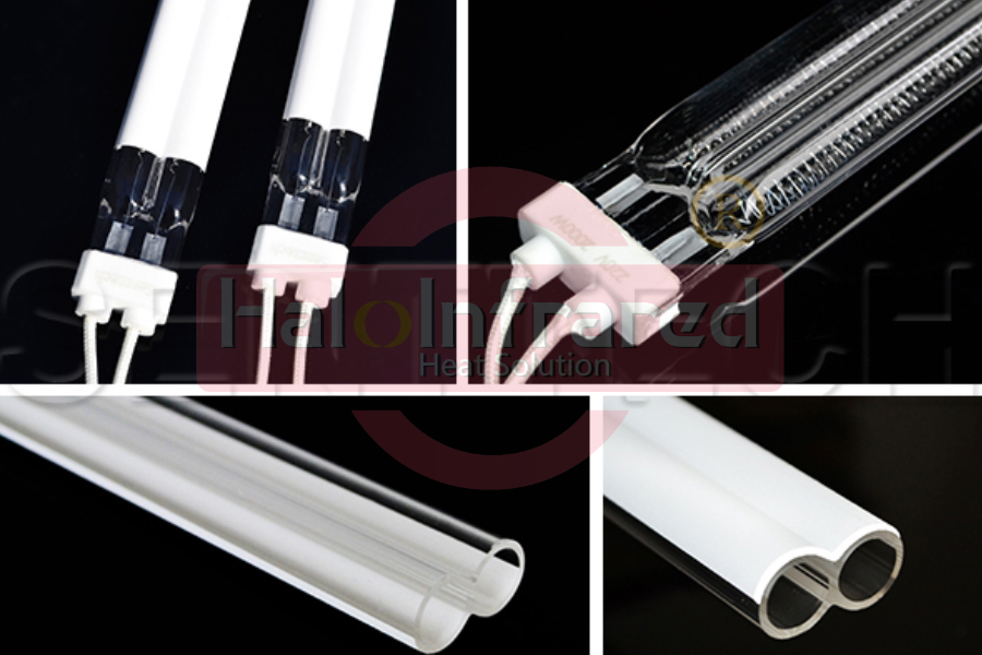 快中波雙孔紅外線(xiàn)加熱管